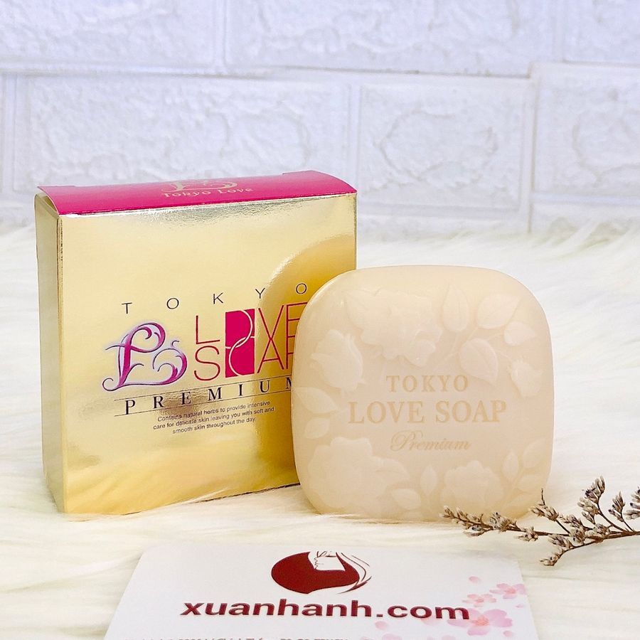 Soap Tokyo Love Soap Premium cao cấp nhất, trắng da và chống lão hóa (New)