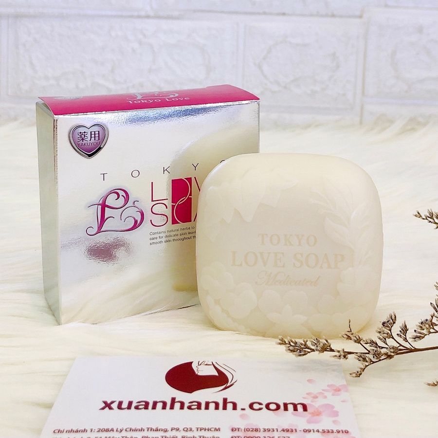 Soap tắm Tokyo Love Soap Yakuyou giảm căng thẳng, điều trị mụn và viêm da