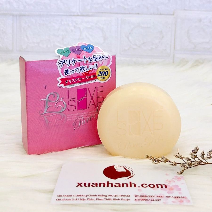 Soap Tokyo Love Soap Pure Girls tắm đa năng cho các cô gái đang yêu (HOT)