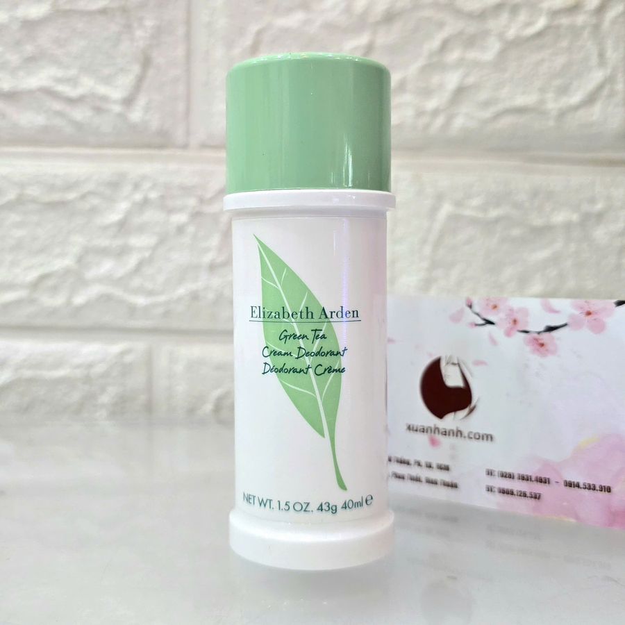 Lăn khử mùi Elizabeth Arden Green Tea kháng khuẩn, khử mùi, thơm mát, 40ml