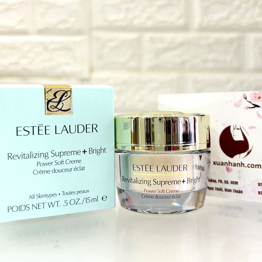 Kem dưỡng Estee Lauder Revitalizing Supreme+ Bright trắng sáng da toàn diện, 15ml