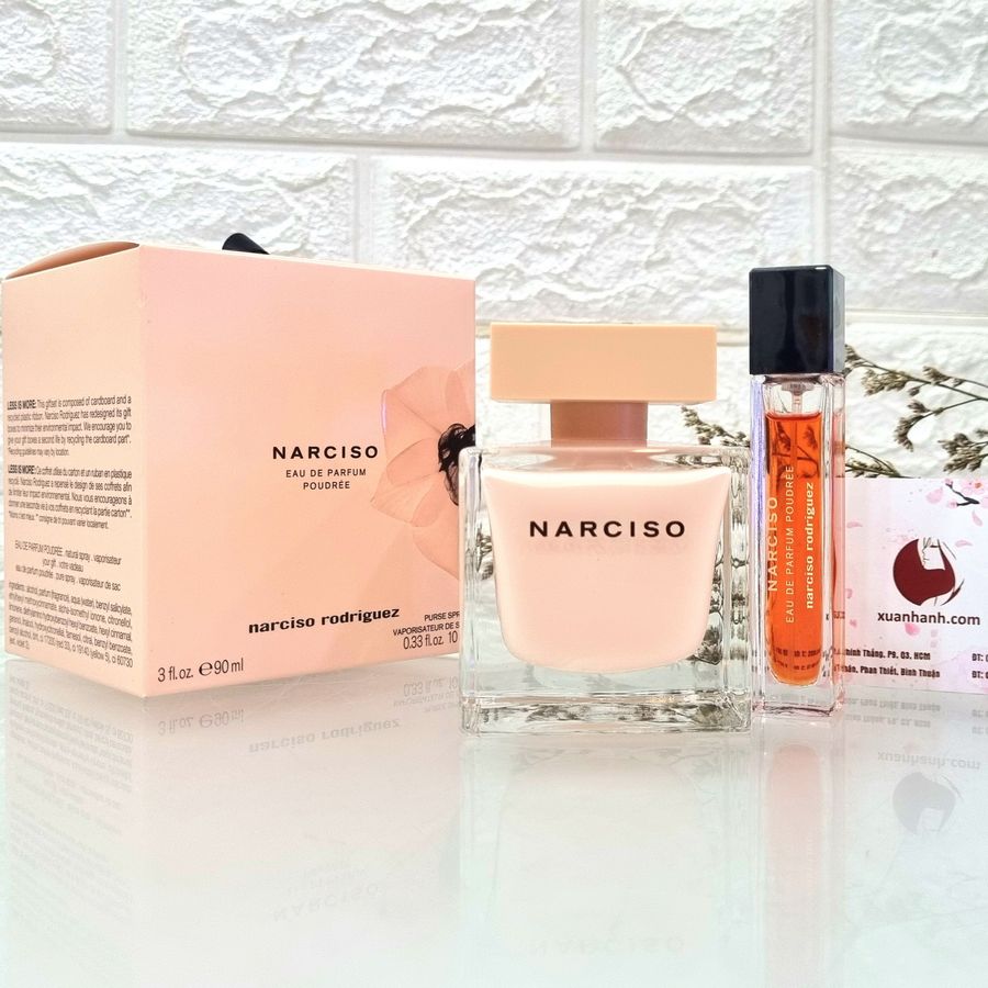 Set nước hoa Narciso Rodriguez EDP Poudree ngọt ngào, quyến rũ và đẳng cấp (HOT)