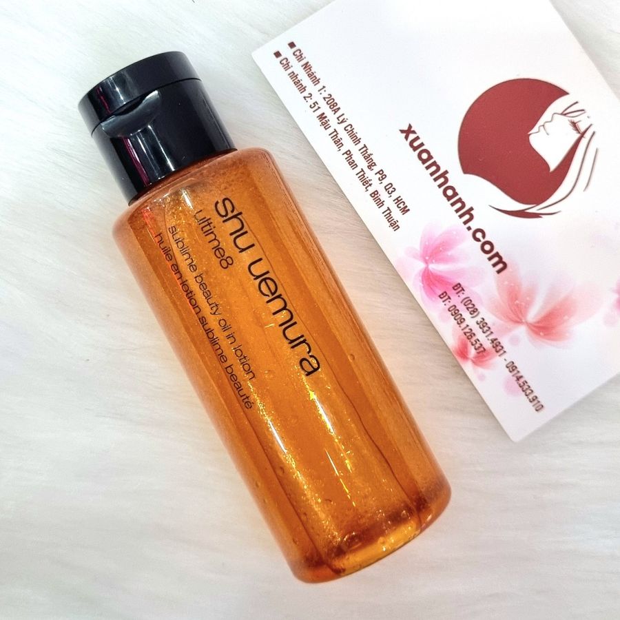 Nước hoa hồng Shu Uemura Ultime8 Sublime Beauty Oil In Lotion, 50ml