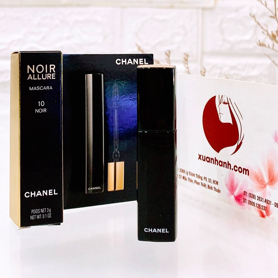 Mascara Chanel Noir Allure dày, dài, cong và định hình mi tuyệt đẹp, 3g (New)