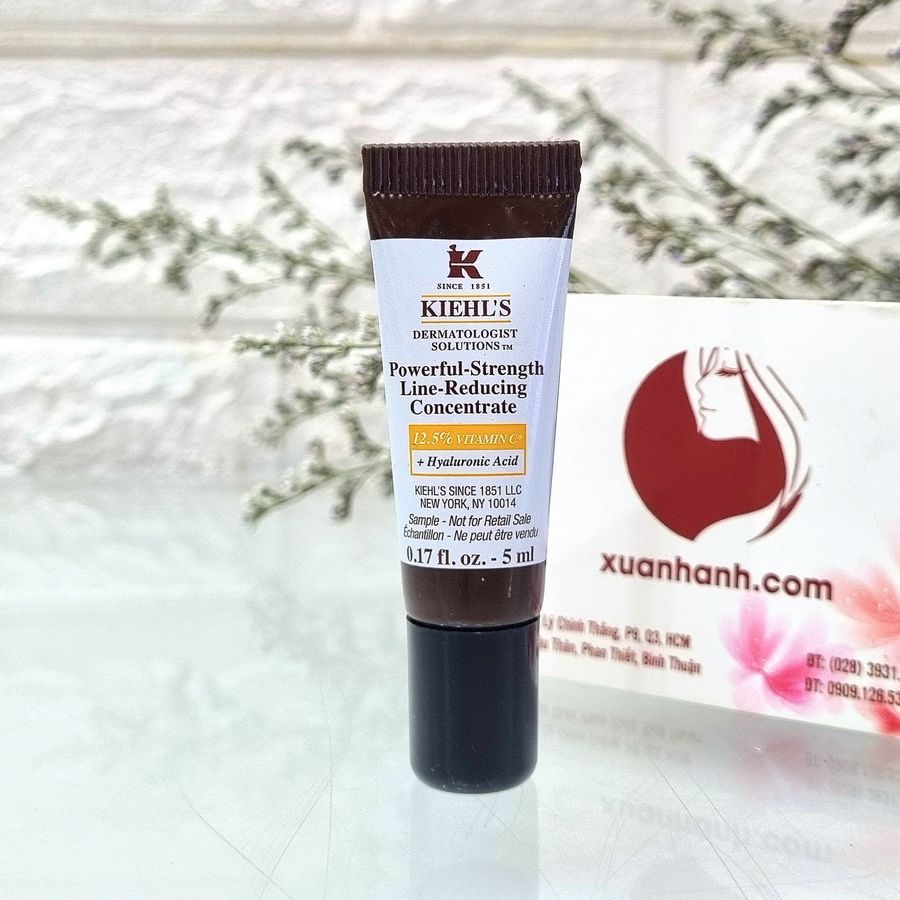 Serum KIEHL'S 12.5% vitaminC + HA trị thâm nám, se nhỏ lỗ chân lông, trị nhăn, 5ml (new)