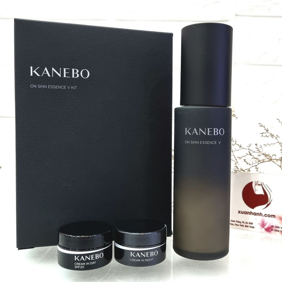 Set Kanebo GKC On Skin Essence V 3in1 phục hồi, tươi trẻ và căng mọng da - 100ml (Limited)