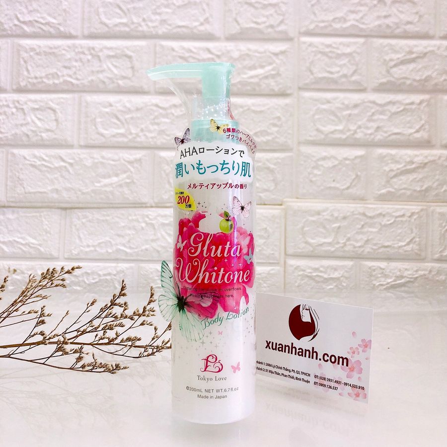 Sữa dưỡng thể Tokyo Love Gluta Whitone Body Lotion trắng da, tạo mùi hương quyến rũ