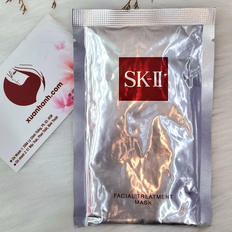 Mặt nạ SKII Facial Treatment Mask phục hồi sâu, dưỡng tái tạo toàn diện làn da.