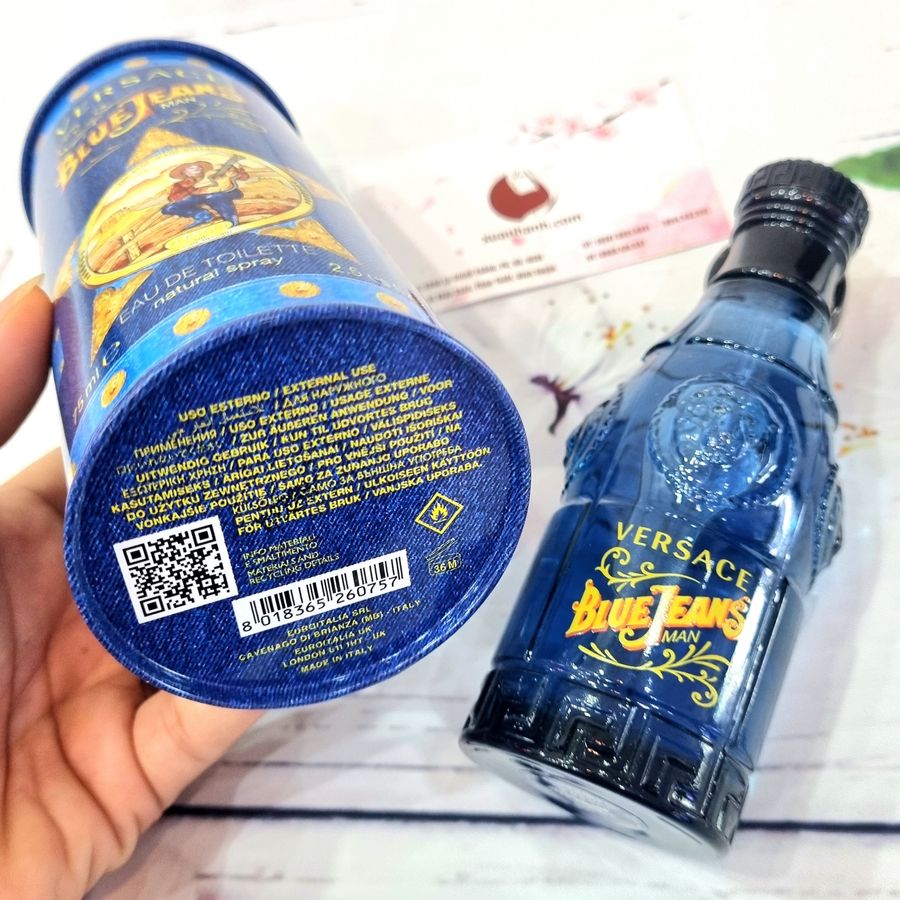 Versace blue jeans edt 75ml sales
