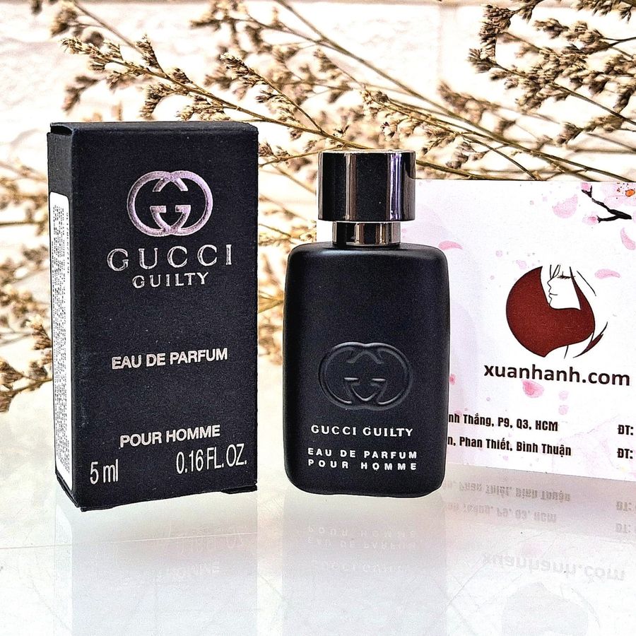 Nước hoa nam Gucci Guilty Pour Homme EDP nồng nàn, nam tính và bí ẩn - 5ml (NEW)