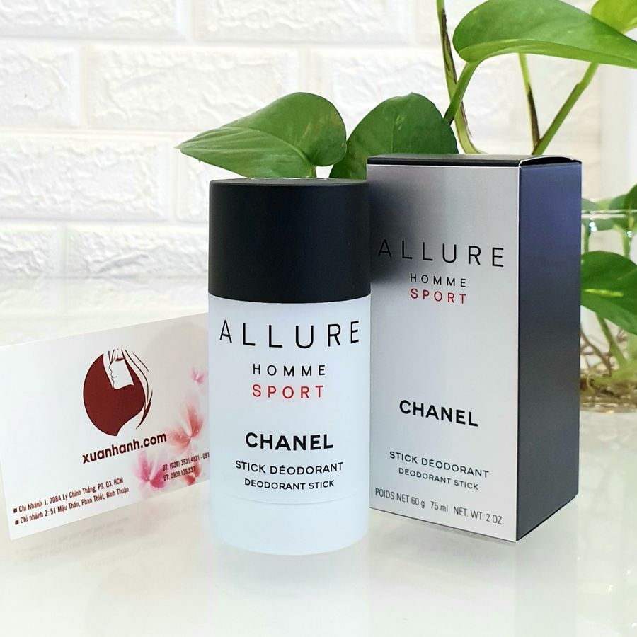 Lăn khử mùi nam Chanel Allure Homme Sport kháng khuẩn, nam tính, trẻ trung