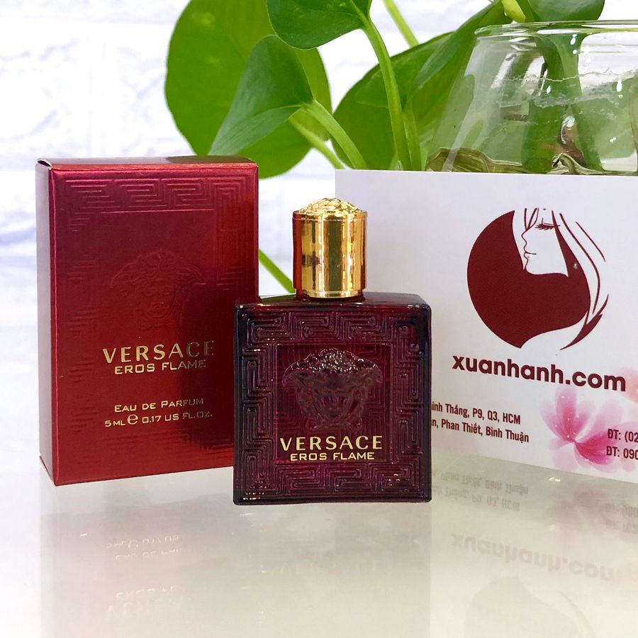 Nước hoa Versace Eros Flame sang trọng, mạnh mẽ và cuốn hút - EDP, 5ml