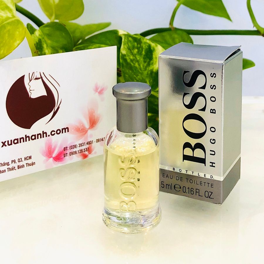 N c hoa nam Hugo Boss Bottled h ng g l ch lam sang tr ng EDT mini 5ml