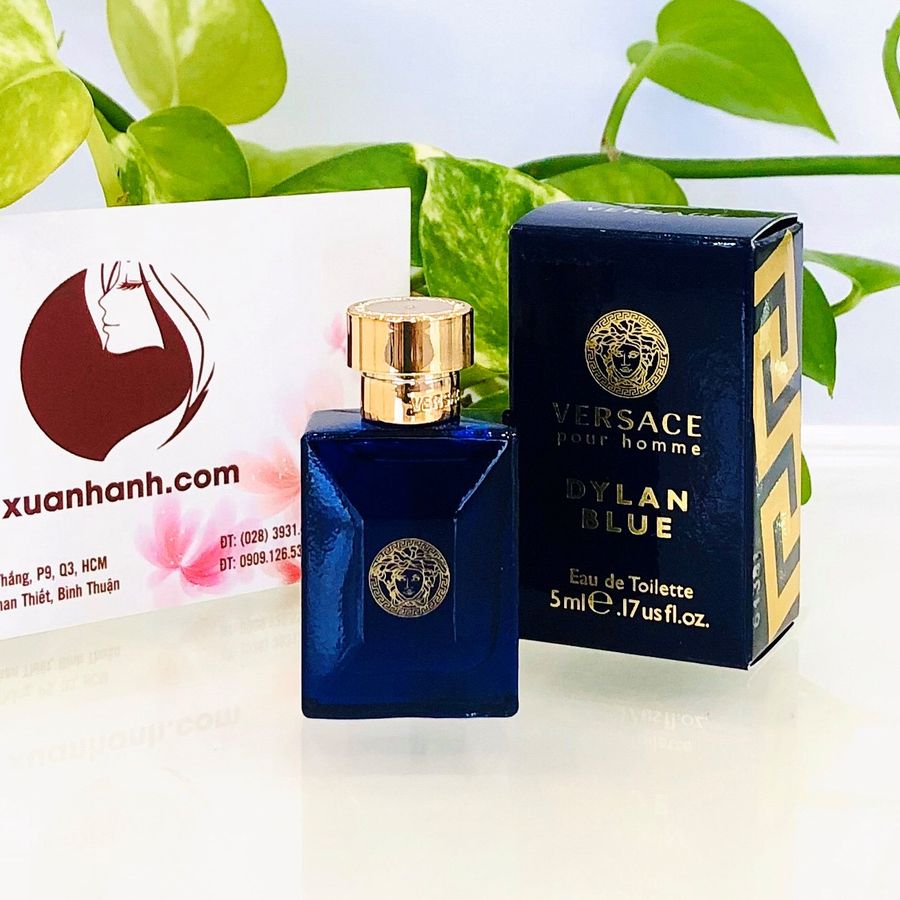 Nước hoa nam Versace Dylan Blue sang trọng, nam tính, hiện đại - EDT, 5ml (new)